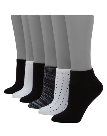 Hanes Women's ComfortSoft® Low Cut Socks, 6-Pack