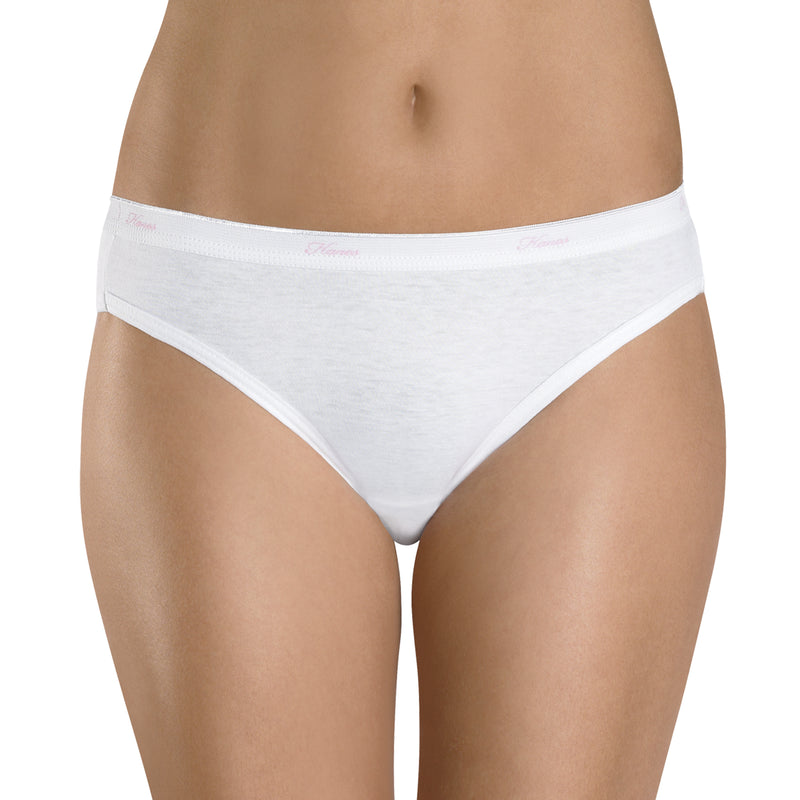 Hanes Women's Cotton Bikinis 3-Pack