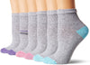 Fruit Of The Loom Womens 6 Pack Ankle Socks