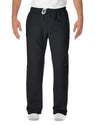 Gildan Mens DryBlend Open-Bottom Sweatpants with Pockets, XL, Charcoal