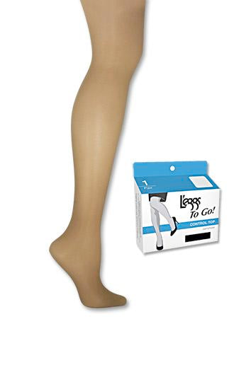 L'eggs To Go Women's Control Pantyhose 1 pair