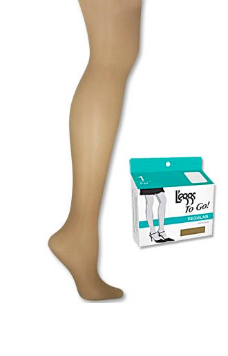 L'eggs To Go Women's Regular Pantyhose 1 pair
