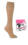 L'eggs To Go Women's Plus Knee Highs 2 pair