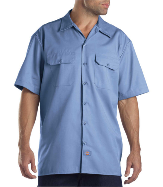 Dickies Mens Short-Sleeve Work Shirt