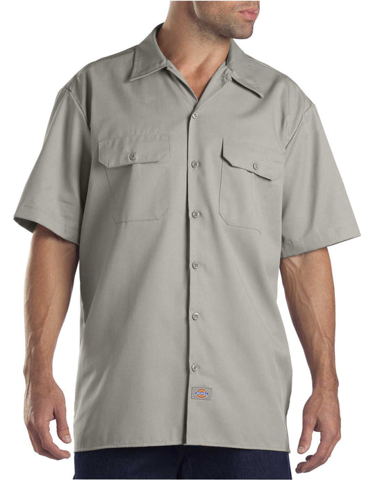 Dickies Mens Short-Sleeve Work Shirt