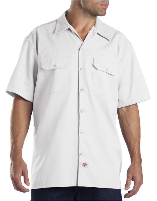 Dickies Mens Short-Sleeve Work Shirt