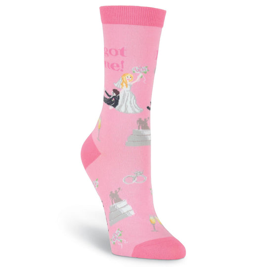 K. Bell Womens I Got One Crew Socks