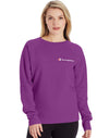 Champion Womens Powerblend Fleece Boyfriend Crew