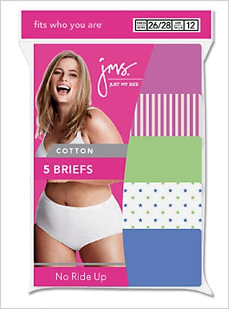 JMS Cotton Tagless Panties 5-Pack