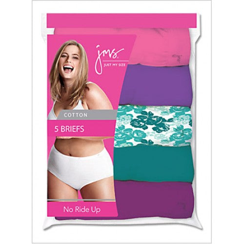 JMS Cotton Tagless Basic Assortment Panties 5-Pack