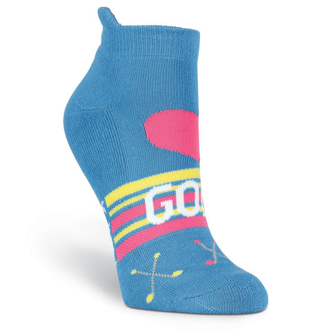 K. Bell Womens Golf Love Ankle Socks