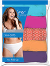 JMS Cotton Tagless Hi-Cut Panties 5-Pack