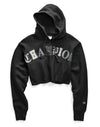 Champion Life Womens Reverse Weave Cropped Cut Off Pullover Hoodie
