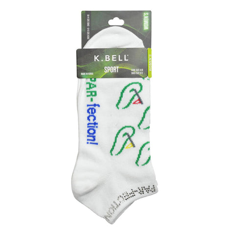 K. Bell Womens PAR-Fection w/Rhinestones Socks