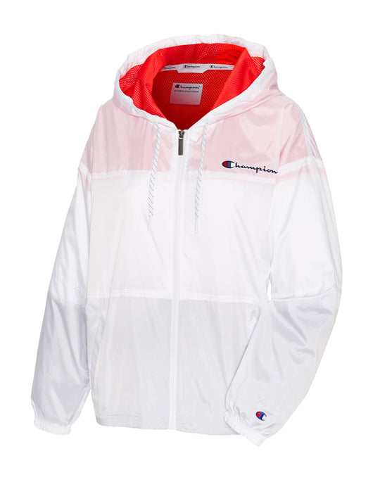Champion Womens Stadium Colorblocked Windbreaker