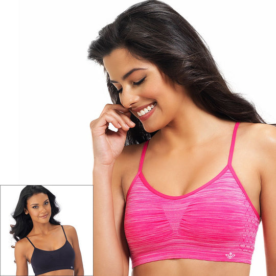 Lily of France Dynamic Duo Women`s 2-Pack Seamless Bralette