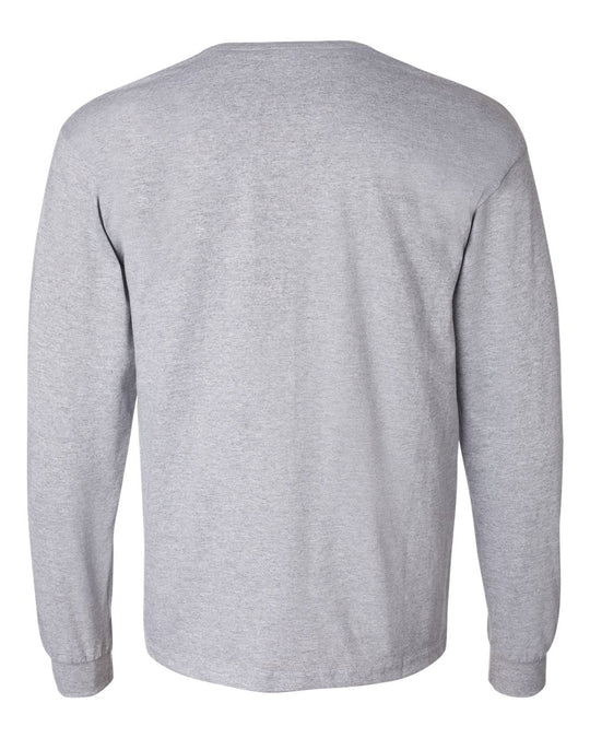 Gildan Mens Ultra Cotton Long Sleeve T-Shirt with Pocket