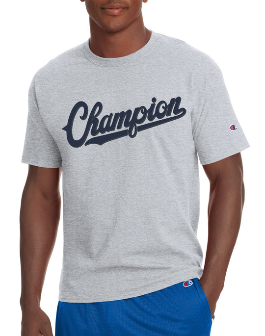 Champion Mens Graphic Short Sleeve Jersey Tee