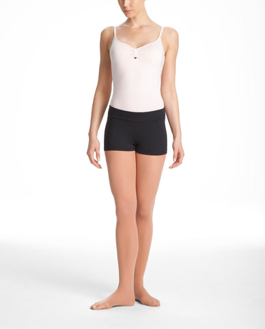 Danskin Women`s NYCB Wide-Waist Dance Short