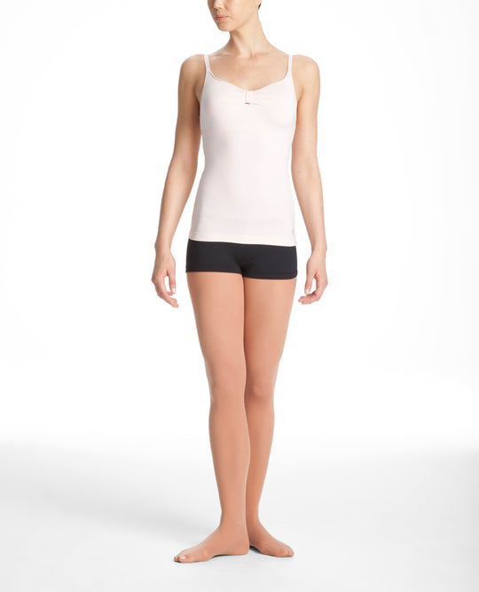 Danskin Women`s NYCB Cinch-Front Camisole Top