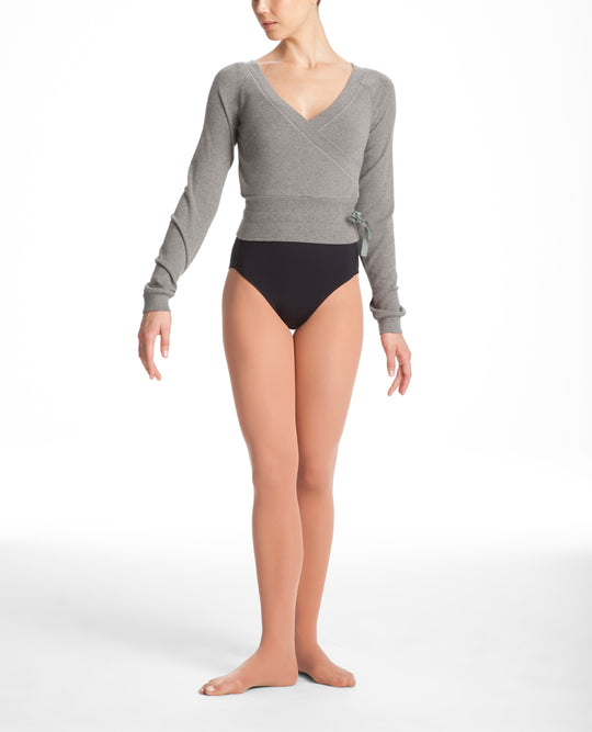 Danskin Women`s NYCB Dance Fashion Wrap Sweater