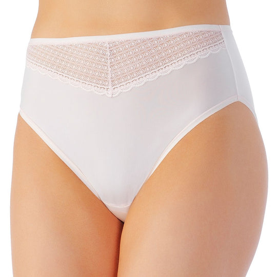 Vanity Fair Beautifully Smooth Women`s Lace Hi Cut Panty