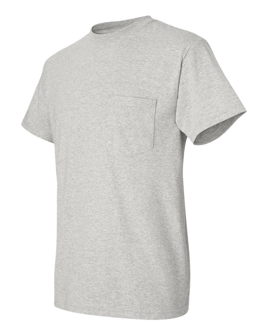 Gildan Mens DryBlend T-Shirt with Pocket, L, Graphite Heather