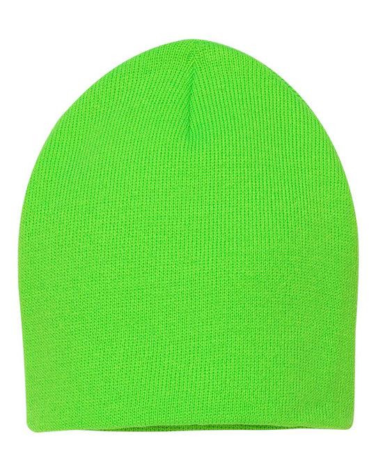 Sportsman 8 Knit Beanie, One Size, Safety Yellow