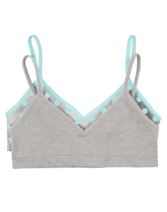 Hanes Girls` Cami Strap Wirefree Bra