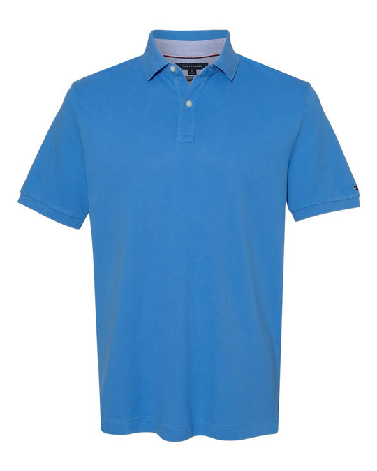 Tommy Hilfiger Mens Classic Fit Ivy Piqué Sport Shirt 13H1867