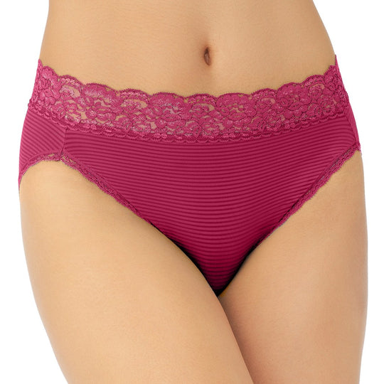 Vanity Fair Flattering Lace Women`s Hi-Cut Brief