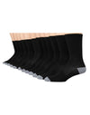 Hanes Mens FreshIQ X-Temp Crew Socks 12-Pack