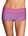 Maidenform Women`s Cotton Dream Boyshort with Lace