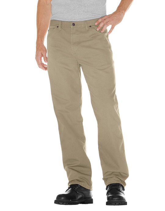 Dickies Mens Relaxed Fit Straight Leg Carpenter Duck Jeans