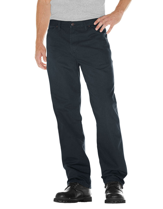 Dickies Mens Relaxed Fit Straight Leg Carpenter Duck Jeans