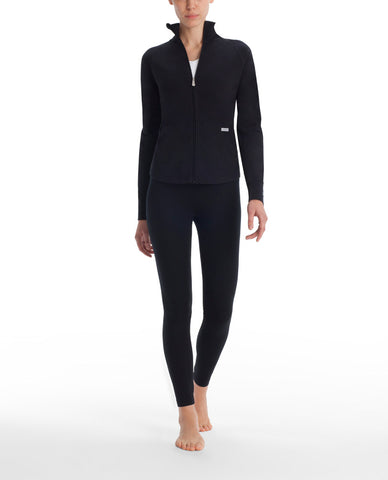 Danskin WOMEN`S ACTIVE ESSENTIAL FUNNEL NECK JACKET