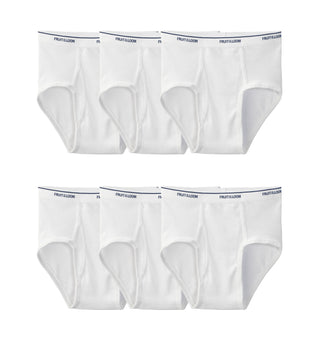 Fruit of the Loom Big Mens White Briefs 9 Pack