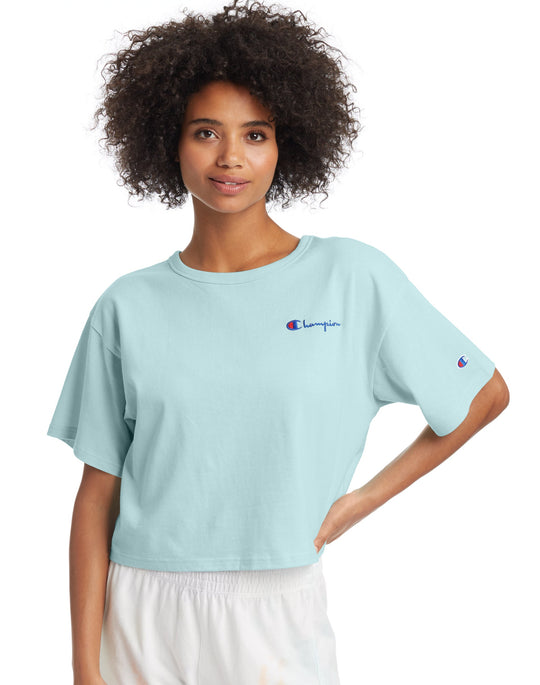 Champion Life Womens Heritage Crop Tee