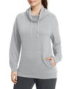 Champion Women`s Plus French Terry Funnel Neck Top