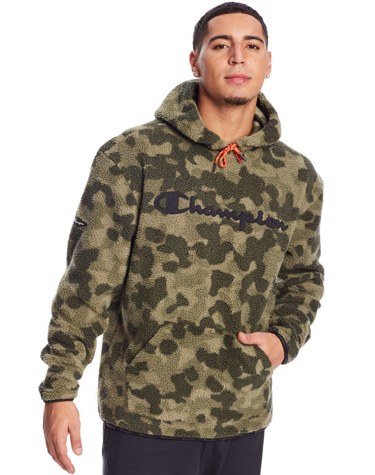 Champion Mens Heritage Sherpa Hoodie