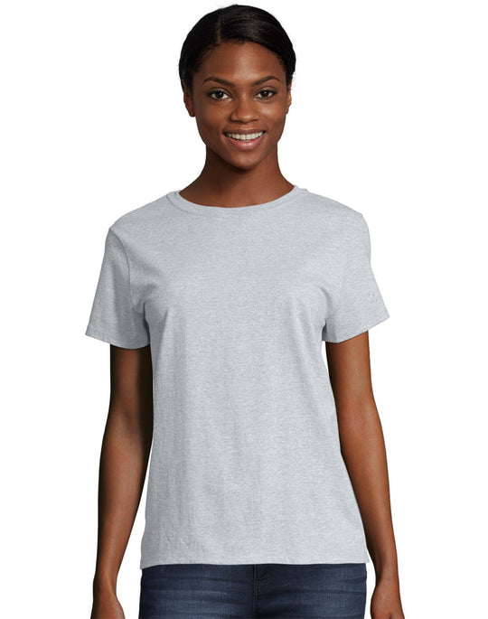 Hanes Women's Relax Fit Jersey Tee 5.2 oz