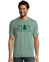 Hanes Mens ComfortWash National Parks Graphic Short Sleeve Tee
