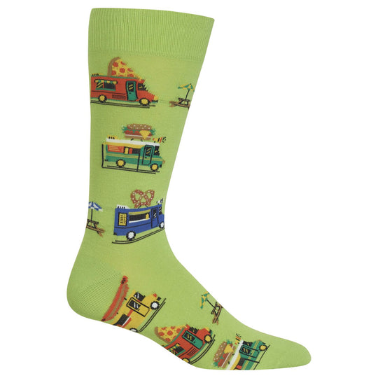 Hot Sox Mens Food Truck Crew Socks