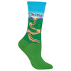 Hot Sox Womens China Crew Socks