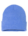 Sportsman 12 Solid Knit Beanie, One Size, Royal Blue