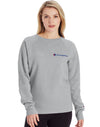 Champion Womens Powerblend Fleece Boyfriend Crew