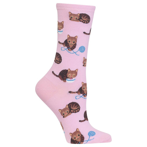 Hot Sox Womens Cat and Yarn Socks