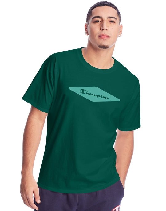 Champion Mens Classic Short-Sleeve Jersey Tee