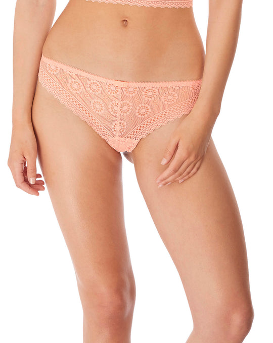 Freya Womens Love Note Brazilian Thong