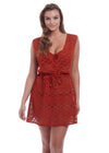 Freya Womens Sundance Cross Over Swim Dress